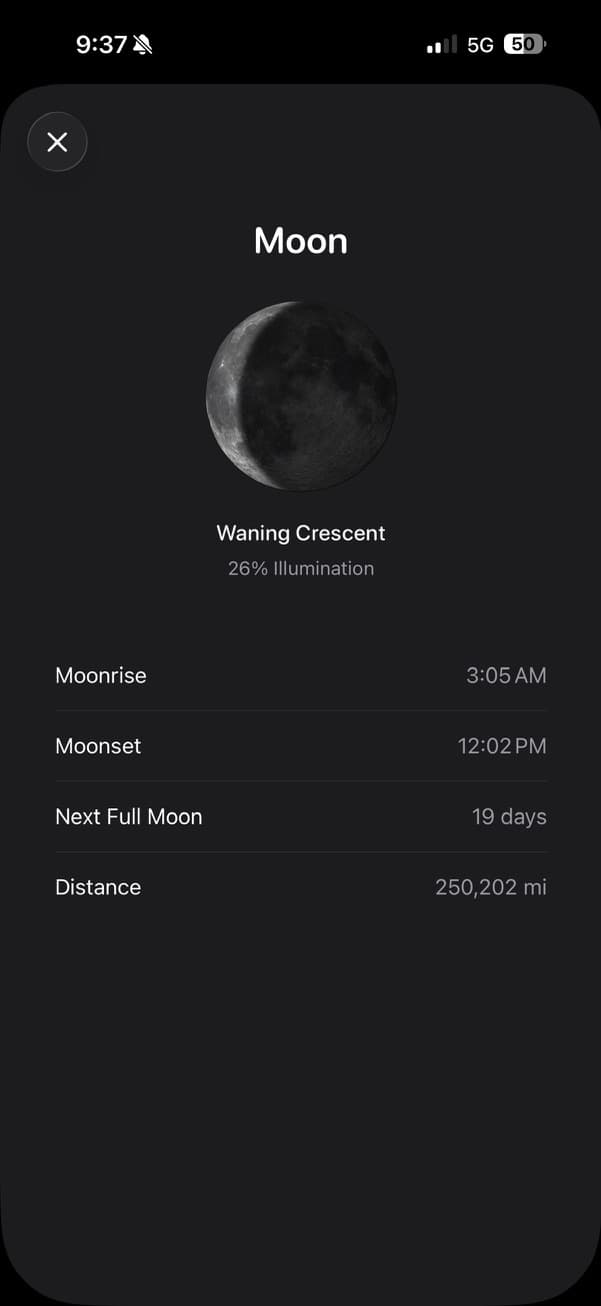 Moon Detail screenshot