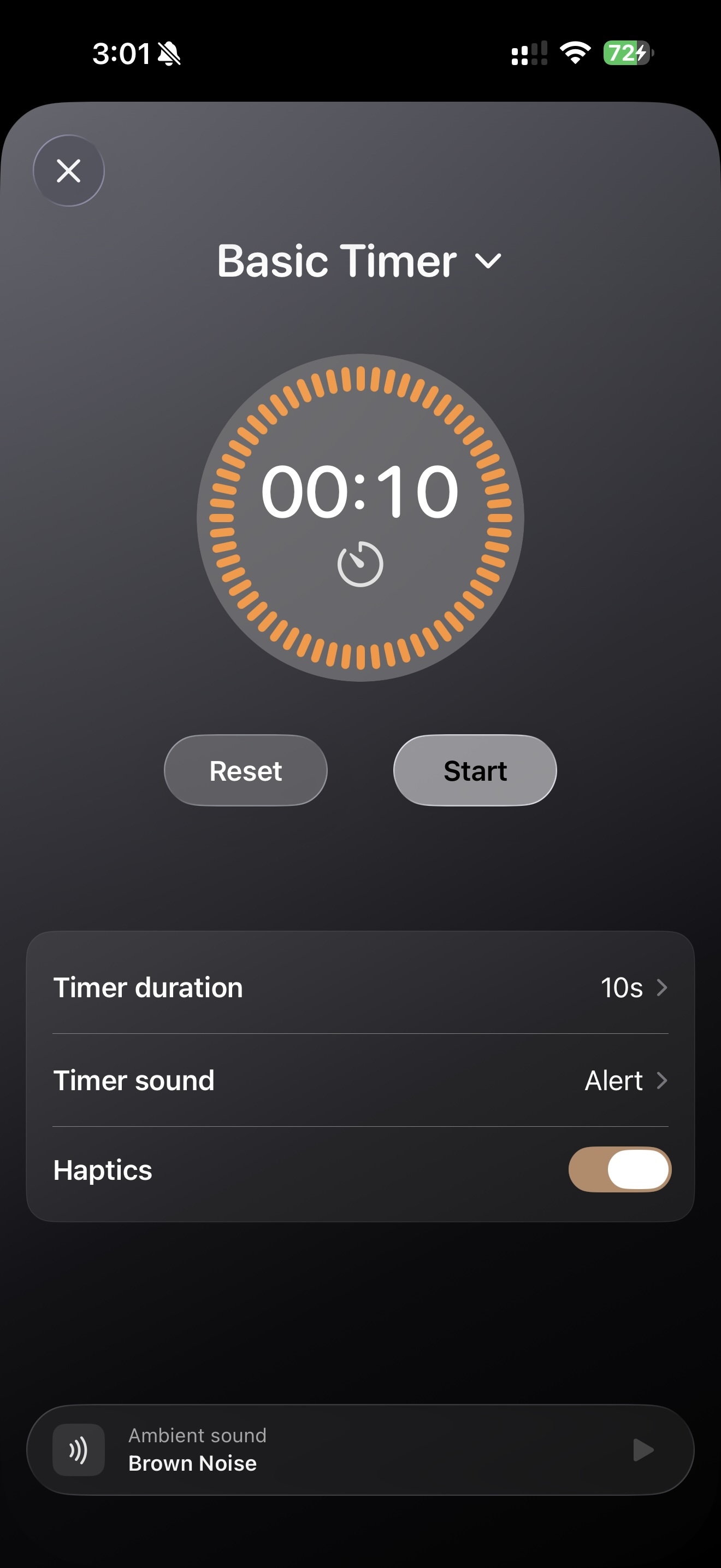 Basic Timer screenshot