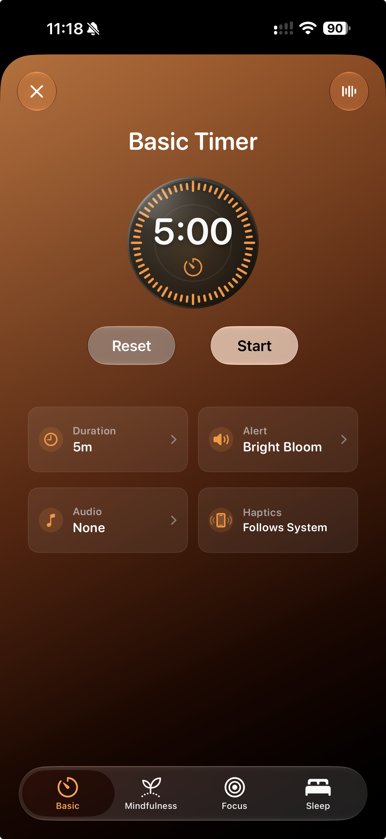 Basic Timer screenshot